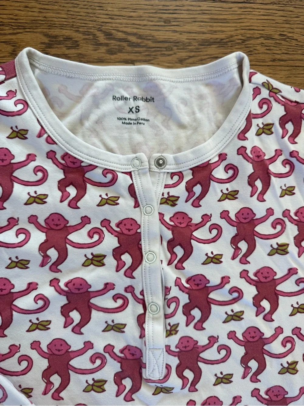 Roller Rabbit XS pajama set